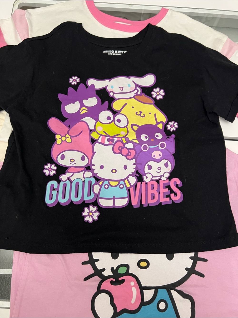 Hello Kitty Girl tee bundle, Cute Character Prints. - Picture 4 of 7